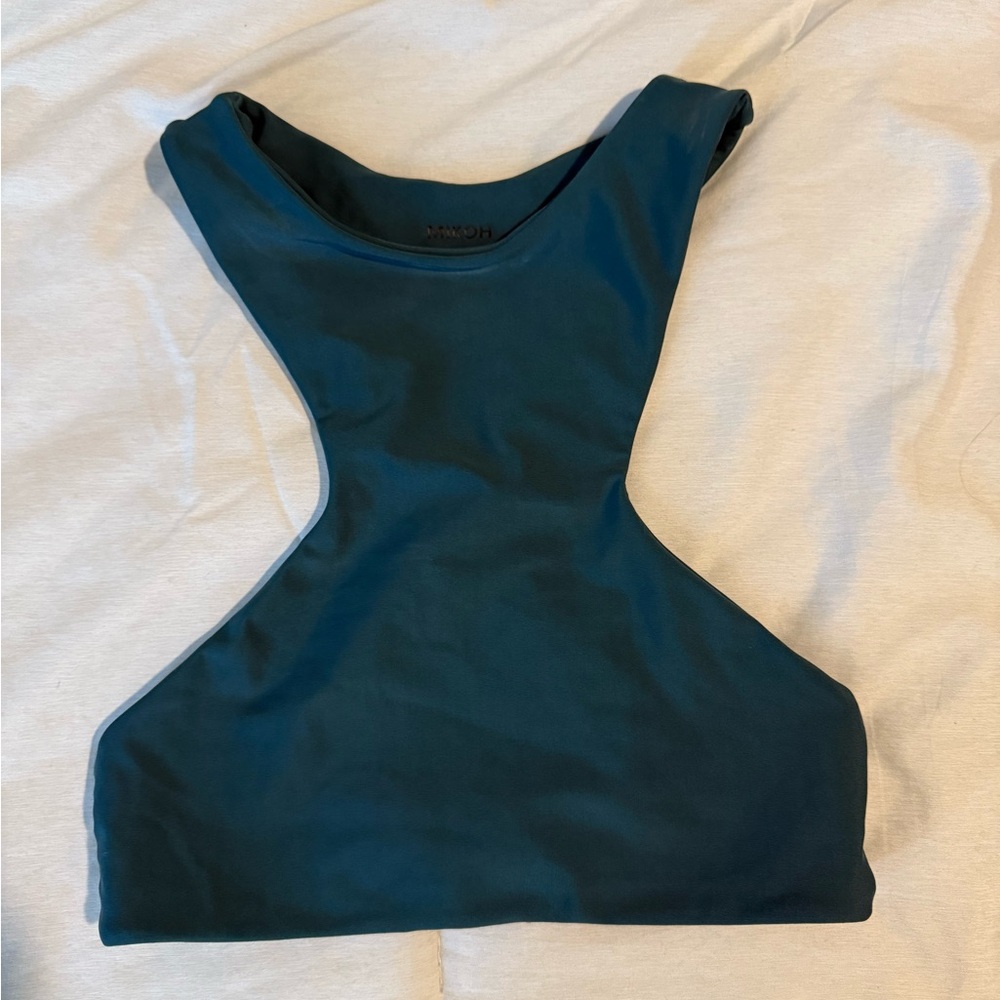 Mikoh Dark Teal Bikini Top